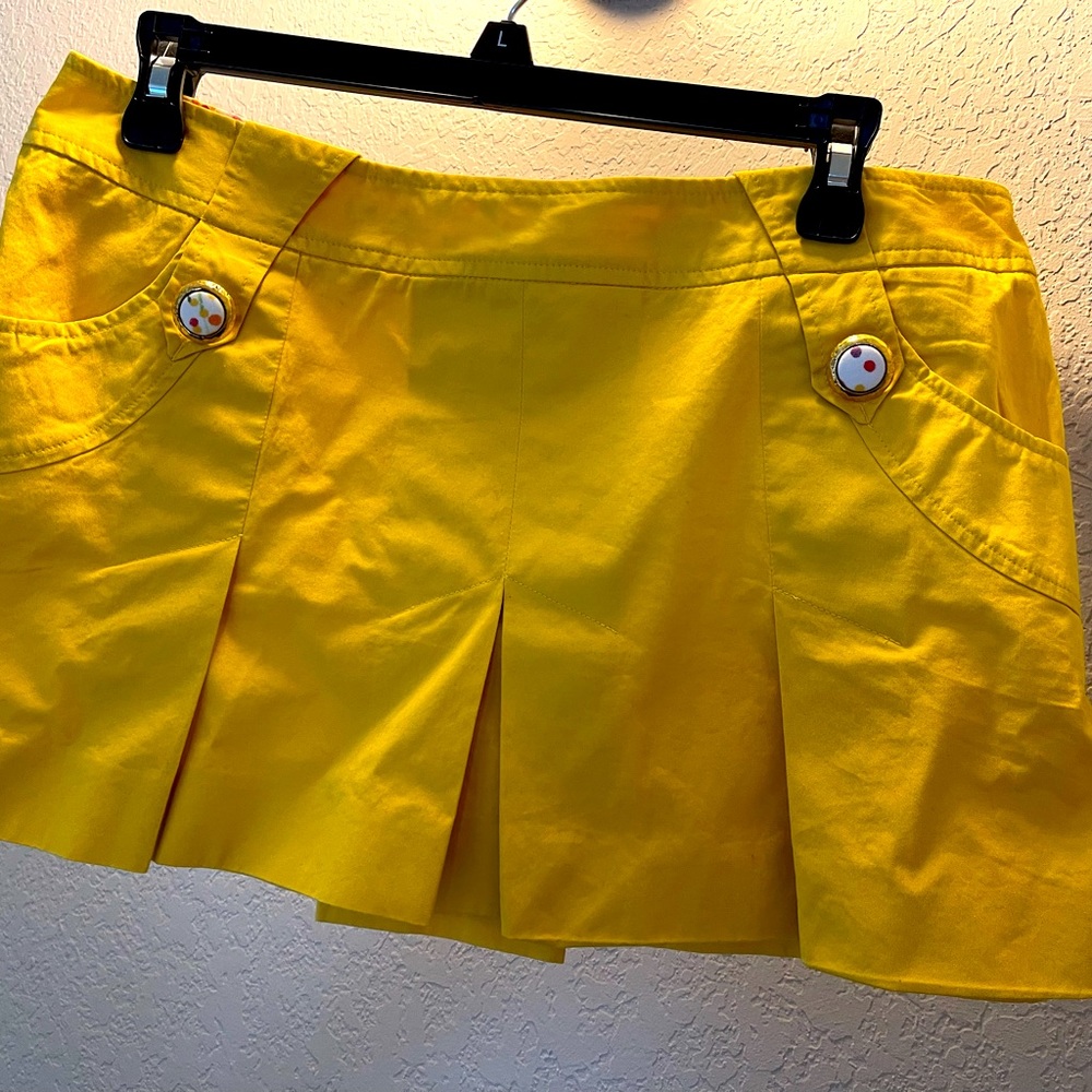 D&G yellow skirt